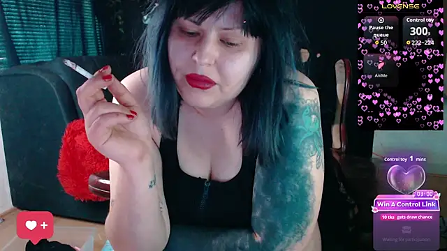 Psychobitch7 online show from 04.15.26