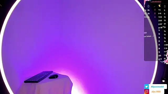 alysson 18 online show from 02.17.26