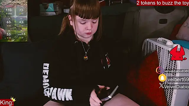 VelvetDiablo online show from 03.26.26