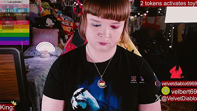VelvetDiablo online show from 06.04.26
