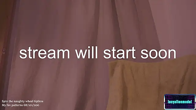 LucyAllenX online show from 03.09.26