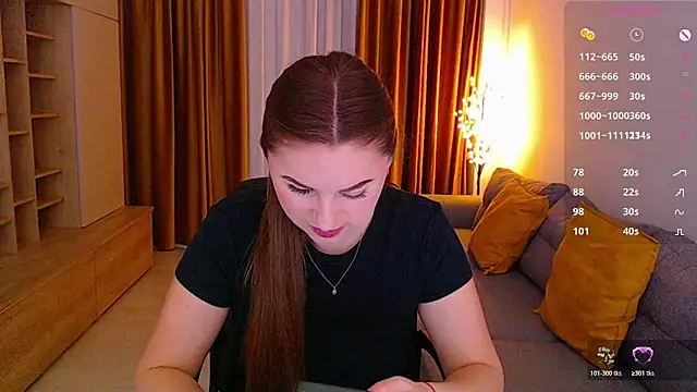  Mia Adams online show from 02.07.26