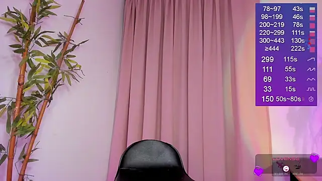 Snapshot of Bella-White chatting on 10.19.25 Bella-White online show from 10.19.25