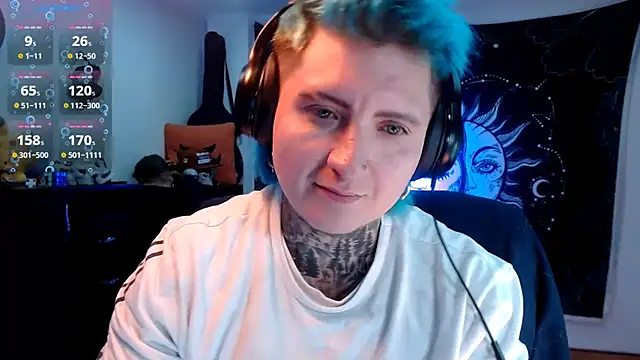 Marieblueeyes online show from 02.13.25