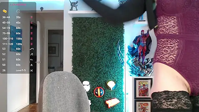 Vixen Lockheart online show from 10.22.25