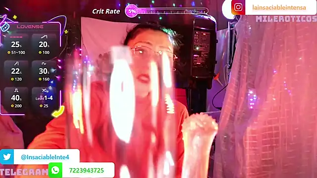 LaInsaciableIntensa online show from 03.12.26