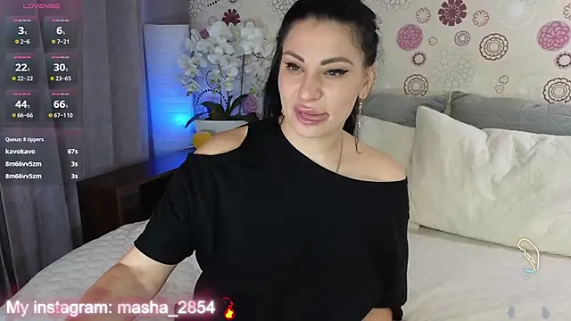 Snapshot of Madelynn chatting on 03.16.25 Madelynn online show from 03.16.25