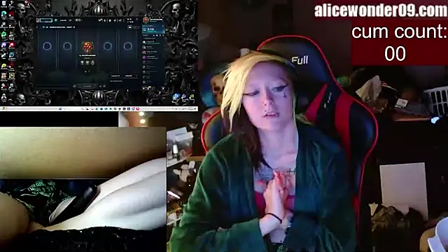 alicewonder09 online show from 01.13.25