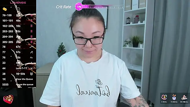 Snapshot of gentle_muse chatting on 01.09.25 gentle muse online show from 01.09.25