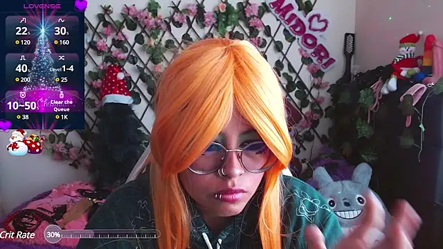 MidoriQuiinn online show from 12.10.24