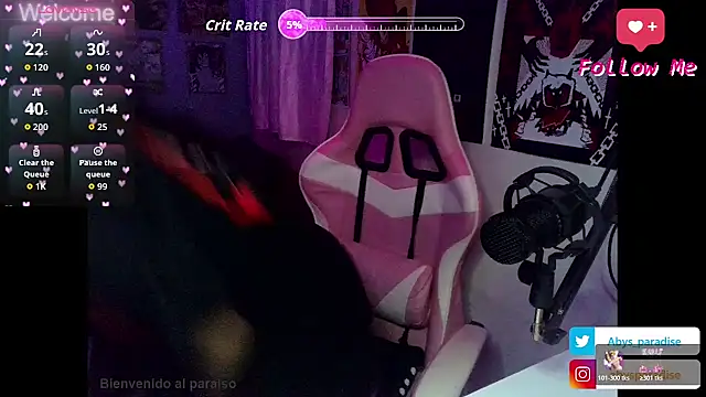 Abysparadise online show from 12.03.25