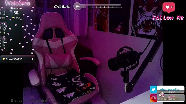 Abysparadise online show from 12.04.25