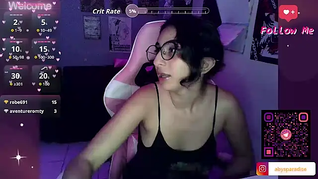 Abysparadise online show from 06.03.26