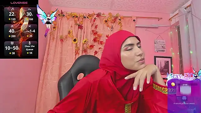 Snapshot of DarshaKhemu chatting on 02.25.25 DarshaKhemu online show from 02.25.25