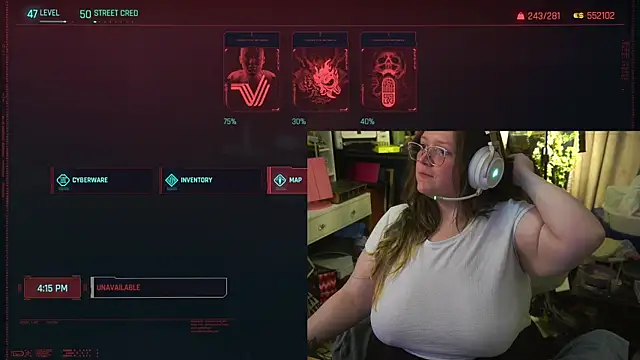 Snapshot of Geeky_Kitten chatting on 10.02.25 Geeky Kitten online show from 10.02.25