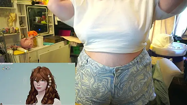 Snapshot of Geeky_Kitten chatting on 10.12.25 Geeky Kitten online show from 10.12.25