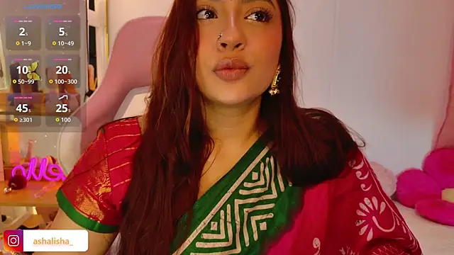 ashalisha online show from 09.12.25