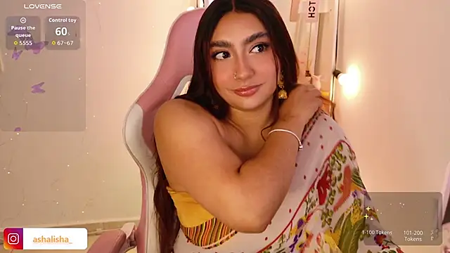 ashalisha online show from 02.14.26