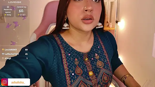 ashalisha online show from 04.07.26