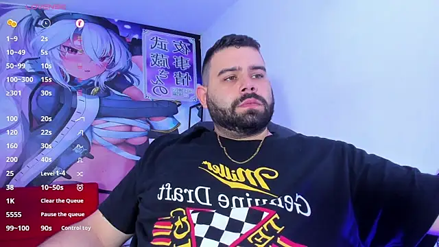 Snapshot of Beerbear_boy chatting on 01.21.25 Beerbear boy online show from 01.21.25