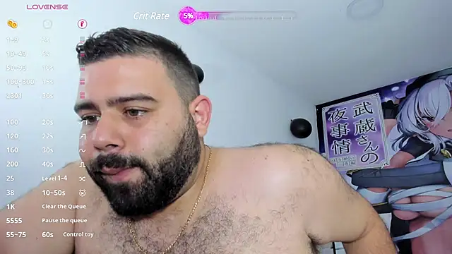 Snapshot of Beerbear_boy chatting on 01.24.25 Beerbear boy online show from 01.24.25