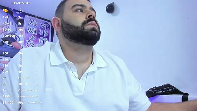 Snapshot of Beerbear_boy chatting on 02.08.25 Beerbear boy online show from 02.08.25