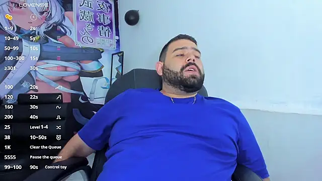 Snapshot of Beerbear_boy chatting on 02.10.25 Beerbear boy online show from 02.10.25