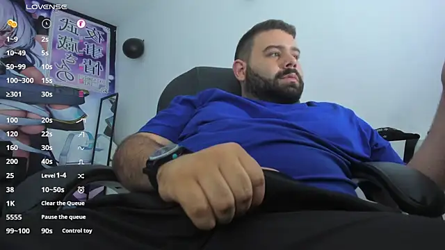 Snapshot of Beerbear_boy chatting on 02.10.25 Beerbear boy online show from 02.10.25