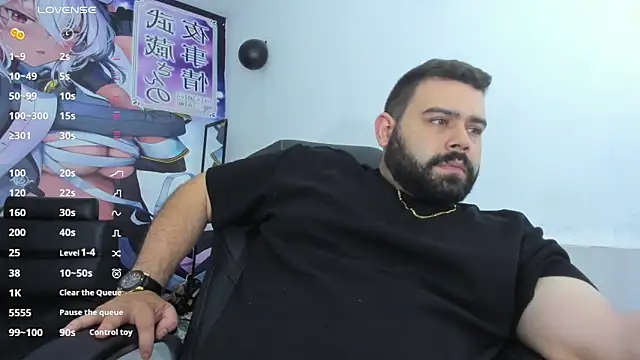 Snapshot of Beerbear_boy chatting on 02.17.25 Beerbear boy online show from 02.17.25