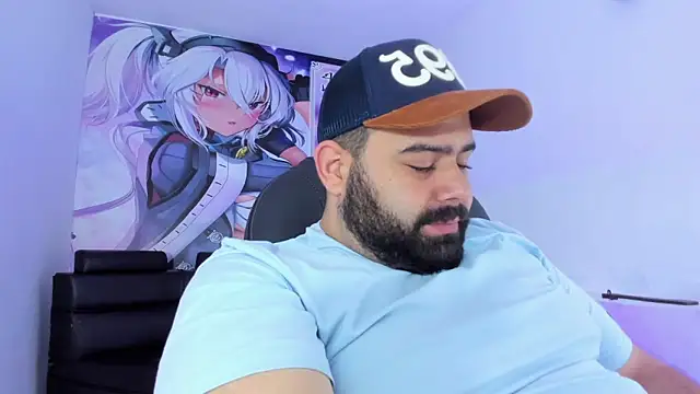 Snapshot of Beerbear_boy chatting on 02.18.25 Beerbear boy online show from 02.18.25