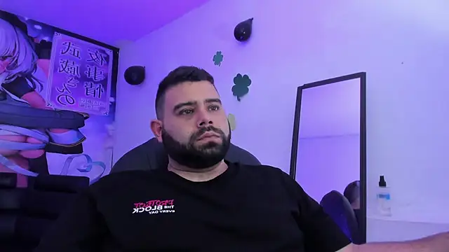 Snapshot of Beerbear_boy chatting on 03.18.25 Beerbear boy online show from 03.18.25