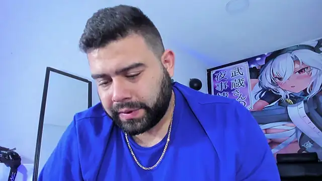 Snapshot of Beerbear_boy chatting on 03.21.25 Beerbear boy online show from 03.21.25