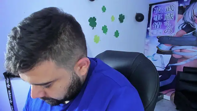 Snapshot of Beerbear_boy chatting on 03.21.25 Beerbear boy online show from 03.21.25