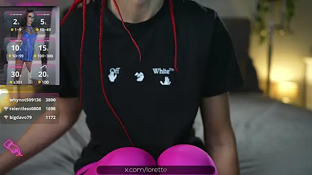 Lorettelorena online show from 02.20.25