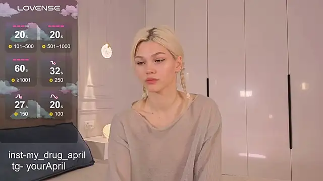 MyApril online show from 11.20.25