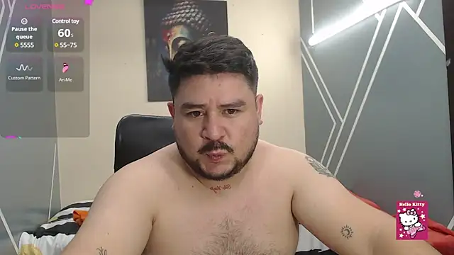 Snapshot of oso_dirty_ chatting on 02.16.25 oso dirty online show from 02.16.25