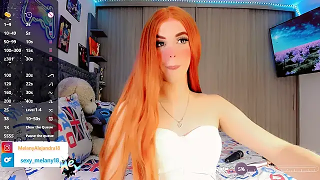 Snapshot of MelanyAlejandra chatting on 01.02.25 MelanyAlejandra online show from 01.02.25