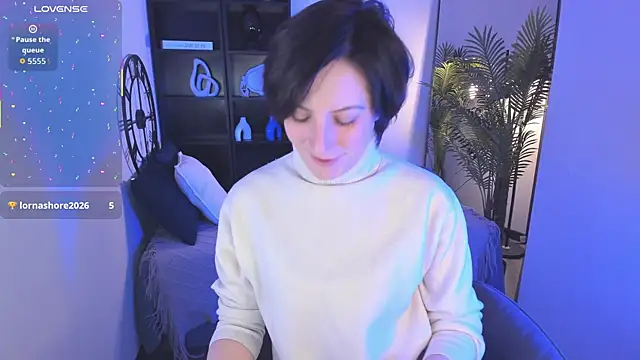 Snapshot of LorenDaze chatting on 01.09.26 LorenDaze online show from 01.09.26