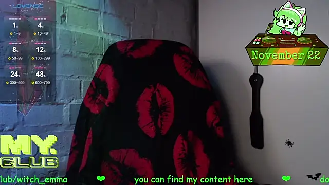 Witch Emma online show from 11.22.25