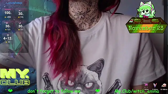 Witch Emma online show from 11.23.25