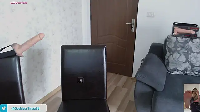 Goddess Tina online show from 11.10.25