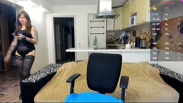 Snapshot of StacyTigerr chatting on 10.14.25 StacyTigerr online show from 10.14.25