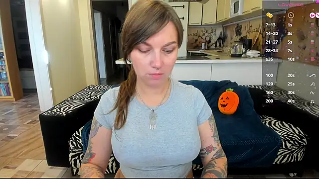 Snapshot of StacyTigerr chatting on 10.18.25 StacyTigerr online show from 10.18.25