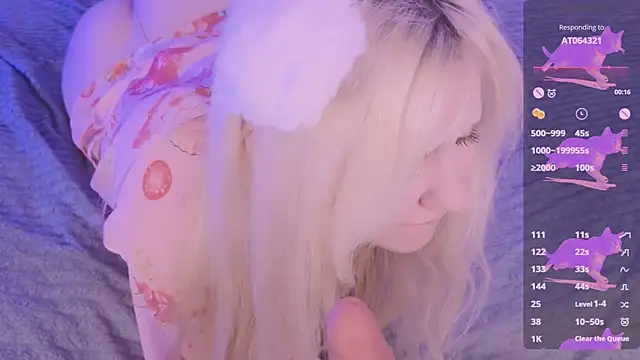 Snapshot of IrmaBell chatting on 01.30.25 IrmaBell online show from 01.30.25