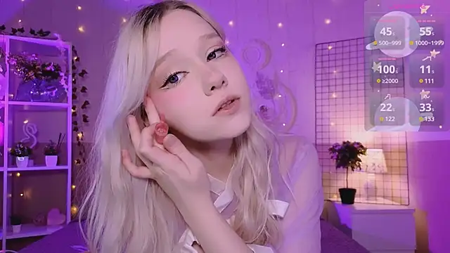 Snapshot of IrmaBell chatting on 03.23.25 IrmaBell online show from 03.23.25