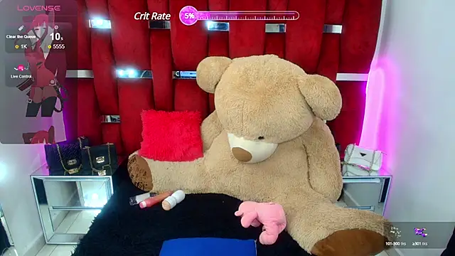 Snapshot of Ginna_doll chatting on 03.22.25 Ginna doll online show from 03.22.25