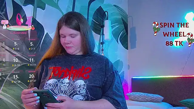 Snapshot of RubyValen chatting on 01.12.26 RubyValen online show from 01.12.26