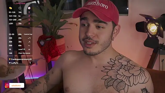 Snapshot of Arkaikomz chatting on 02.23.25 Arkaikomz online show from 02.23.25