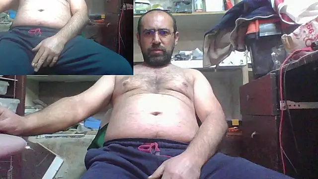 masculine bear daddy online show from 01.29.25