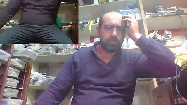 masculine bear daddy online show from 01.30.25